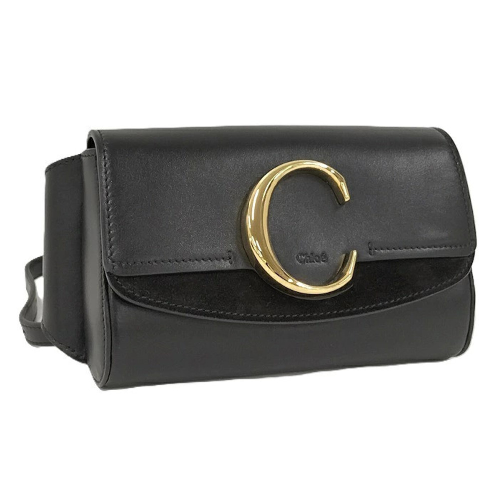 Chloe Body Bag Leather Black